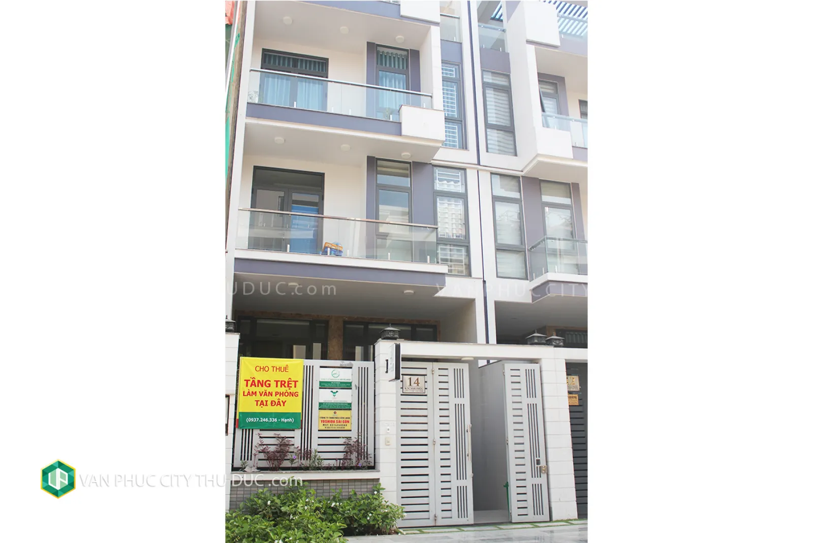 Chính chủ cho thuê nhà riêng kế bên Satra Food 140m2 (7x20m) hướng Đông Bắc