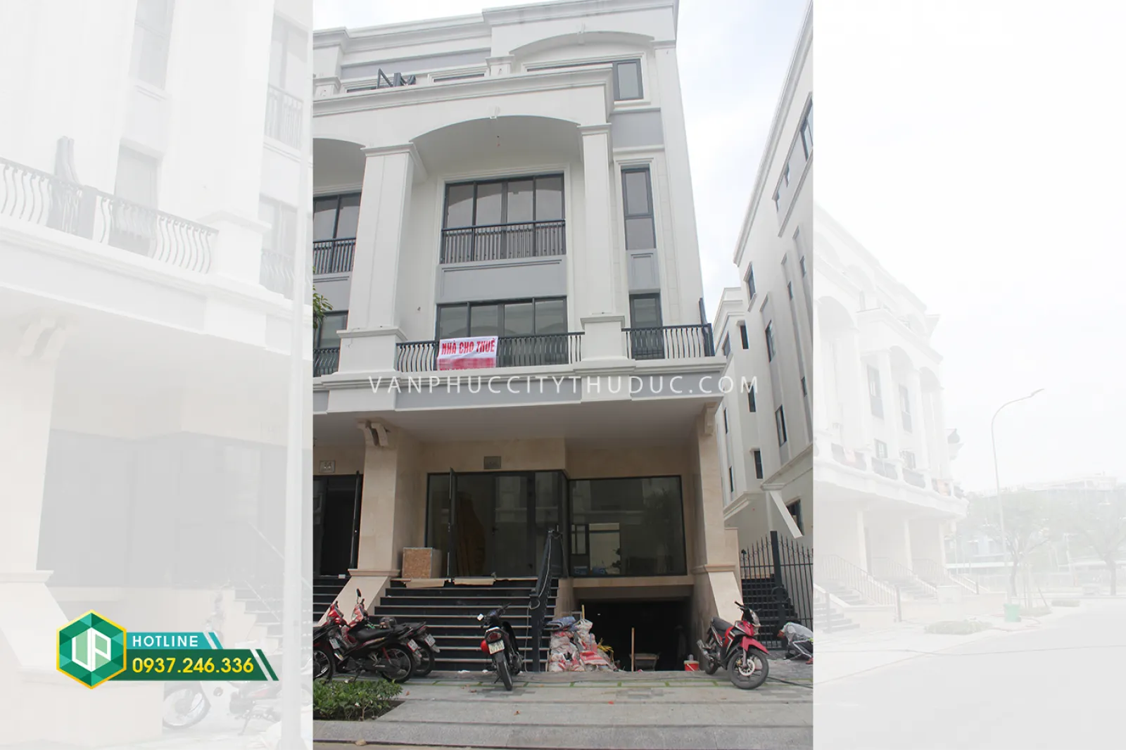 Cho thuê gấp nhà Vạn Phúc Thủ Đức 7x22m 154m2 13m hướng Tây Nam