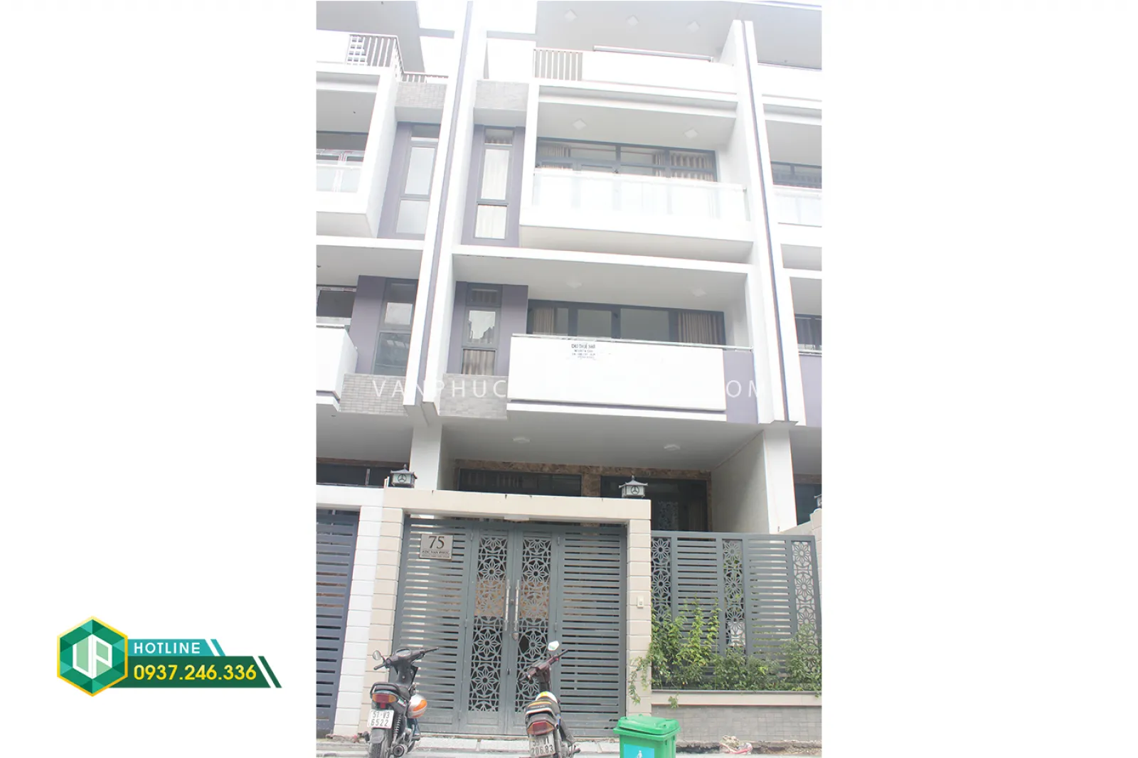 Cho thuê gấp nhà Vạn Phúc Thủ Đức 7x22m 154m2 13m hướng Tây Nam