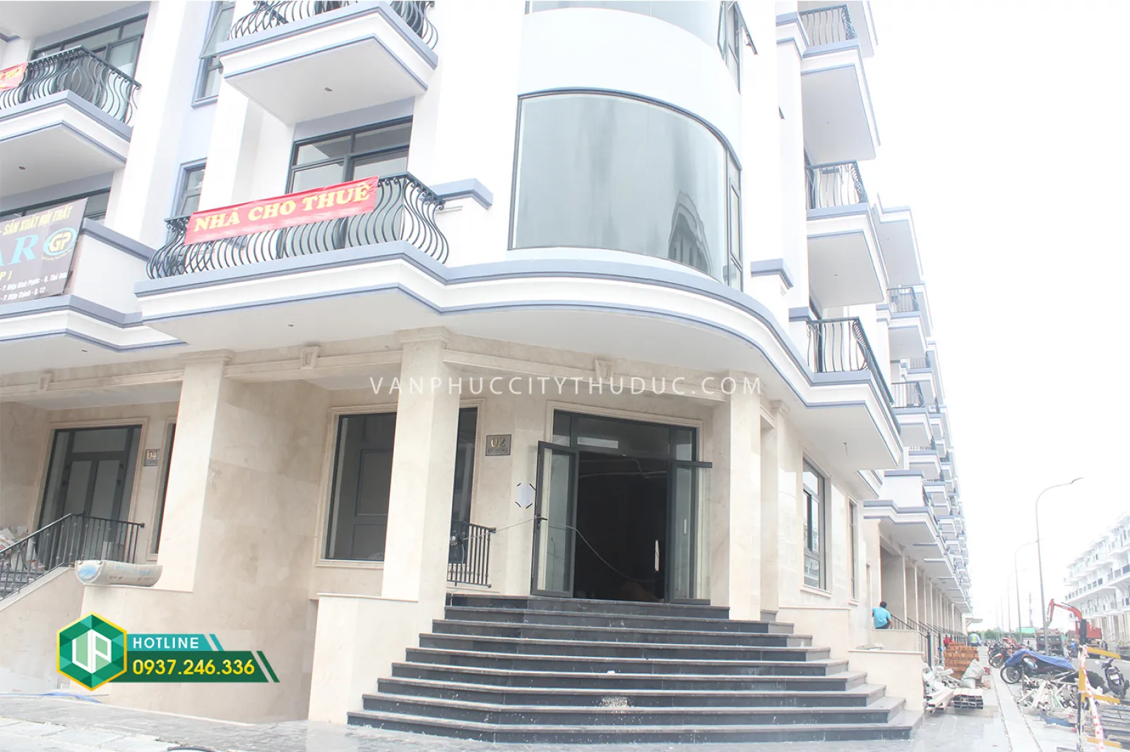 Cho thuê gấp nhà Vạn Phúc Thủ Đức ngay khu công viên 7x22 (154m2) mặt tiền đường 13m hướng Tây Nam