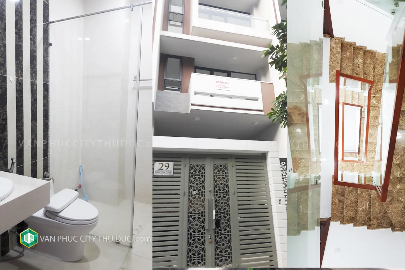 Cho thuê giá rẻ nhà Vạn Phúc City ngay khu sầm uất hướng Bắc 6x20 (120m2)