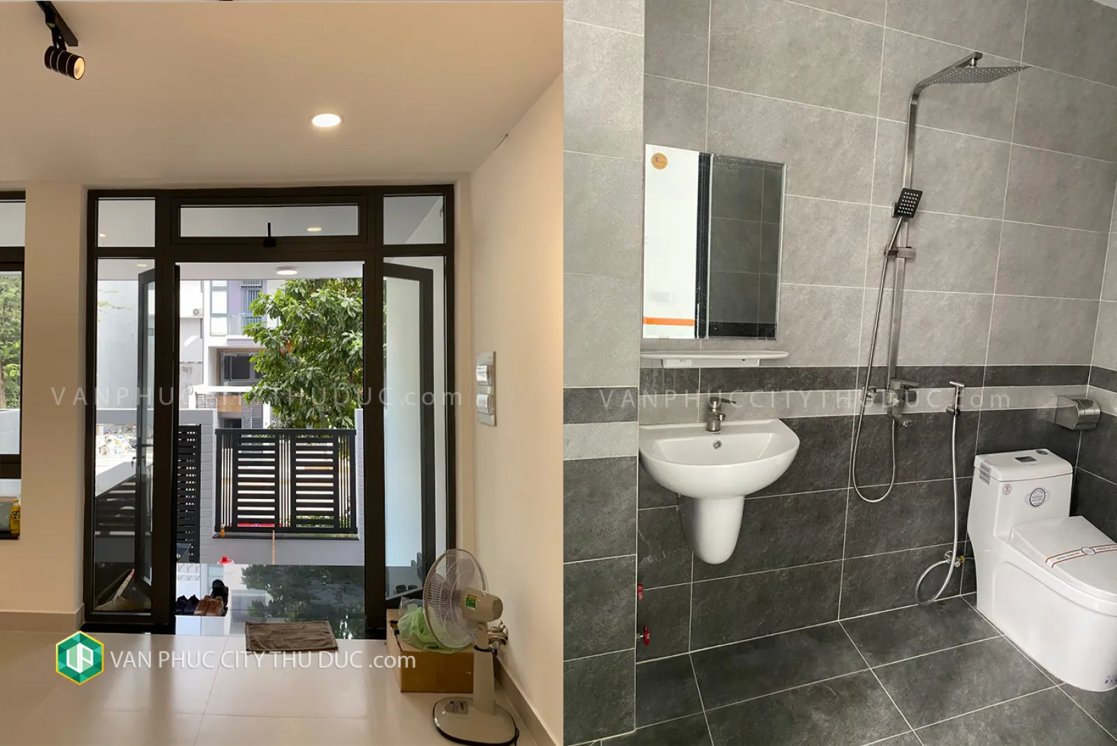 Cho thuê giá rẻ nhà Vạn Phúc ngay khu công viên hướng Bắc 6x17 (102m2) mặt tiền đường 13m