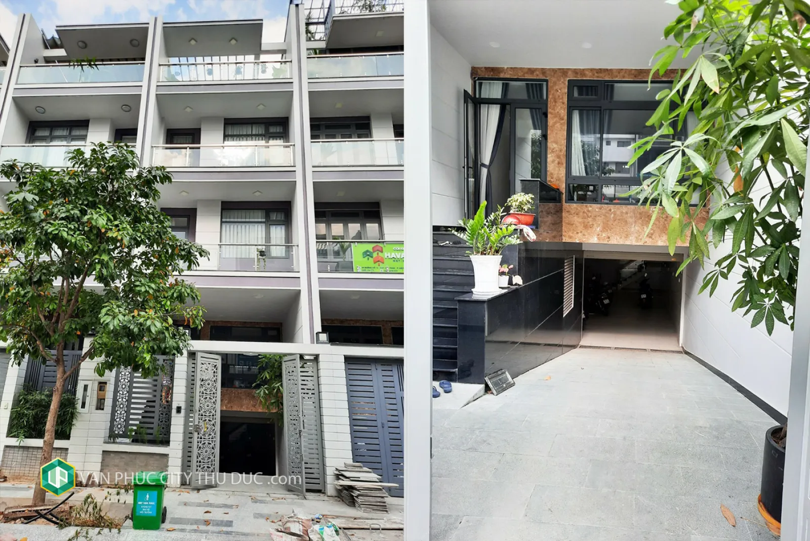 Cho thuê ngay nhà full nội thất Hầm + trệt + 2 lầu + sân thượng 154m2 (7x22m) mặt tiền đường 13m hướng Tây