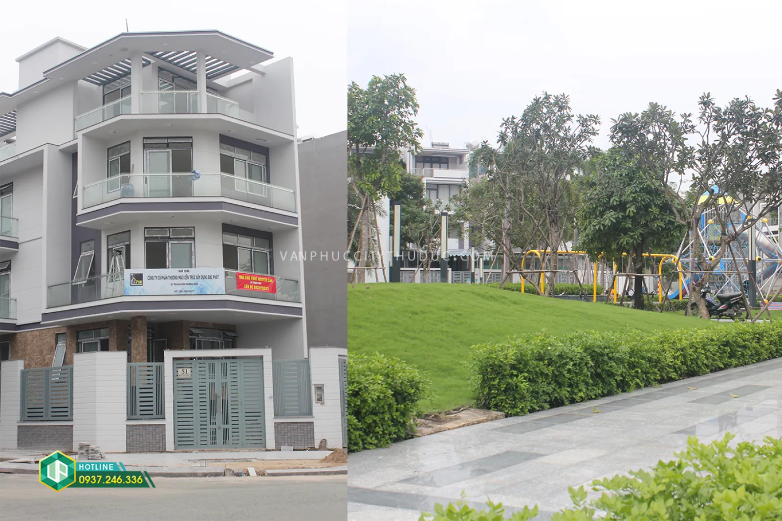 Cho thuê ngay nhà full nội thất Hầm + trệt + 2 lầu + sân thượng 154m2 (7x22m) mặt tiền đường 13m hướng Tây