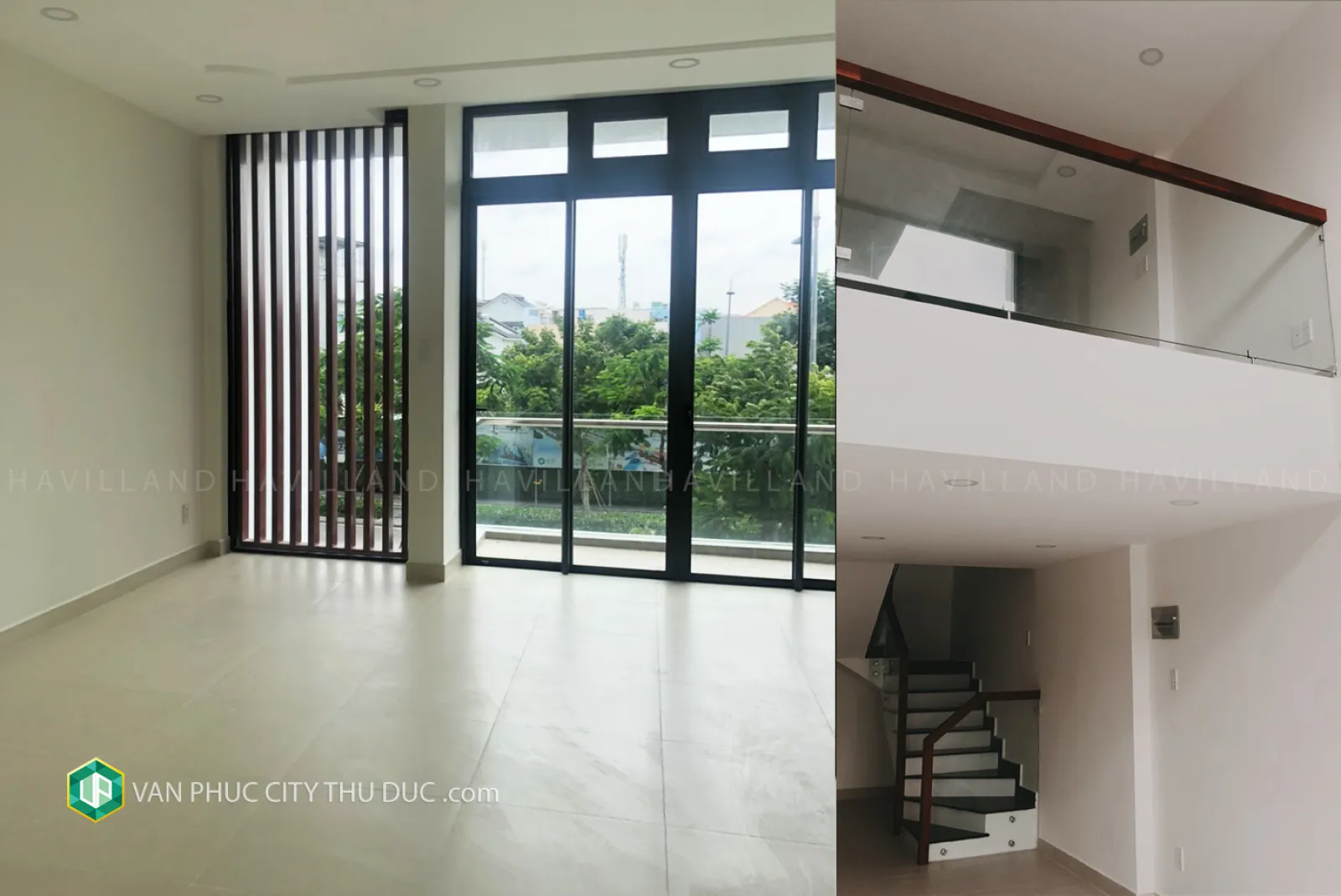 Dư chỗ cho thuê nhà thô 147m2 (7x21m) hướng Tây