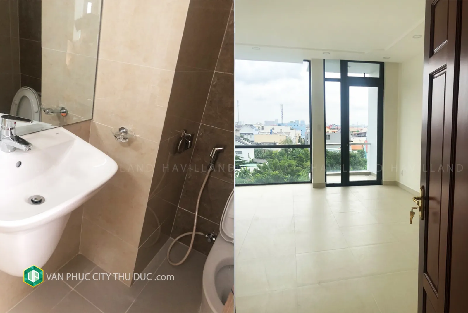 Dư chỗ cho thuê nhà thô 147m2 (7x21m) hướng Tây