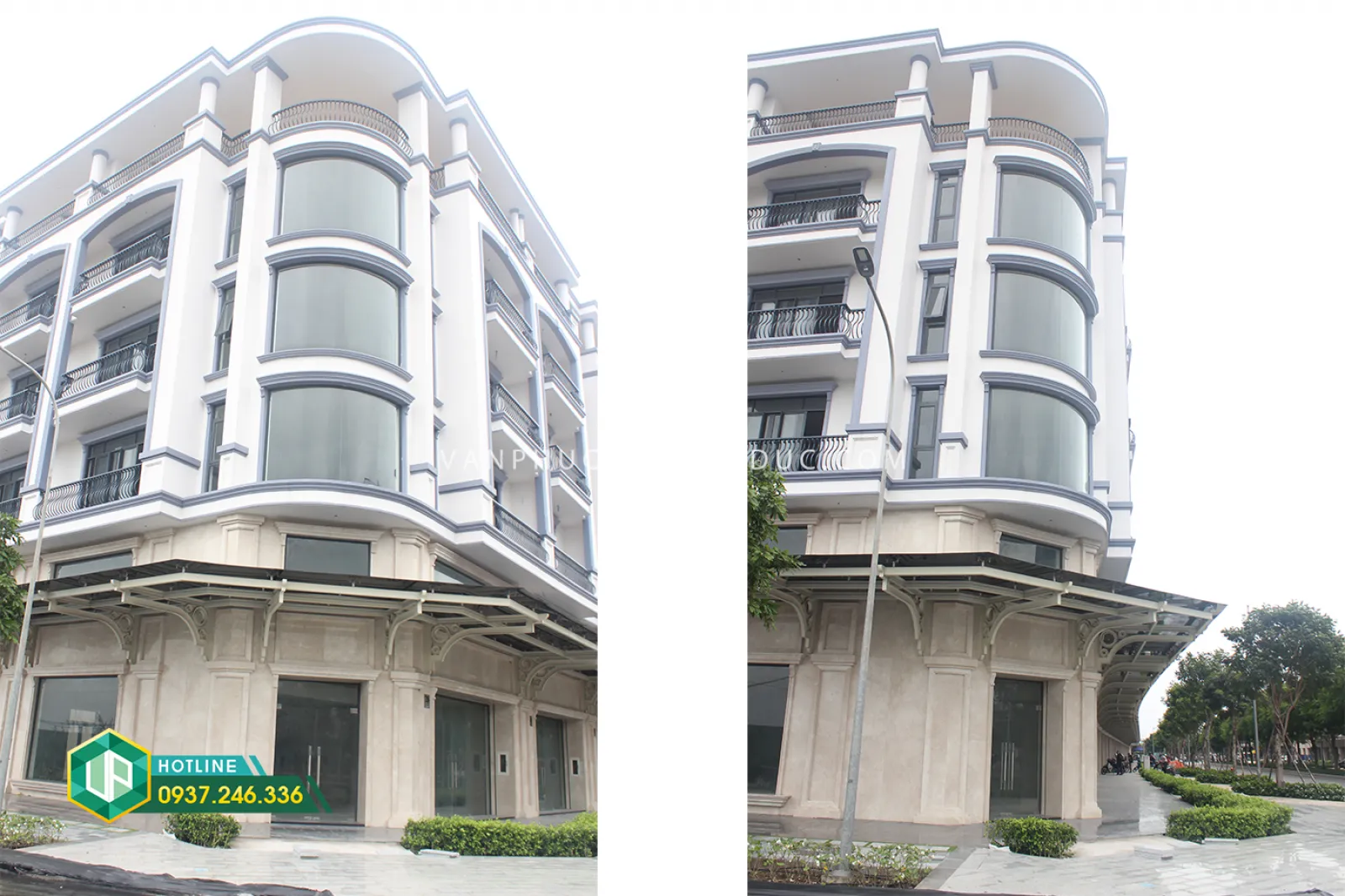 Dư chỗ cho thuê nhà thô Trệt + Lửng + 3 lầu 7x21 (147m2) đường lớn 16m hướng Tây