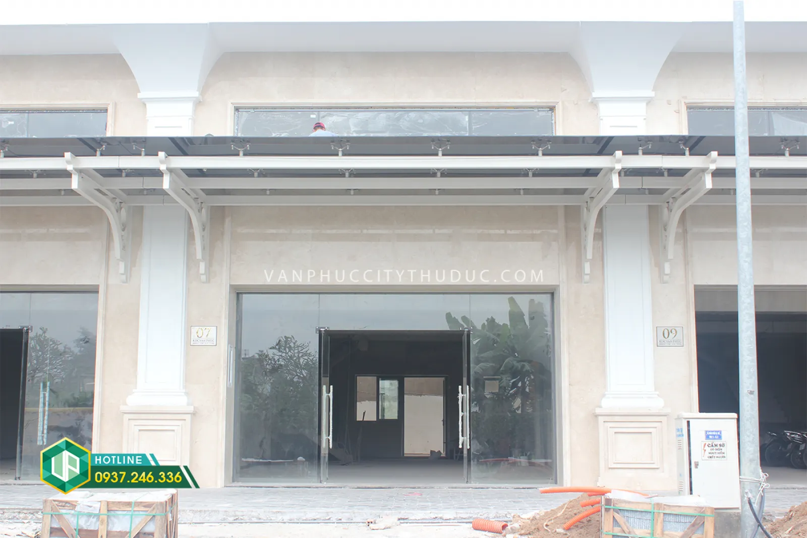 Dư chỗ cho thuê nhà thô Trệt + Lửng + 3 lầu 7x21m 147m2 đường lớn 16m hướng Tây