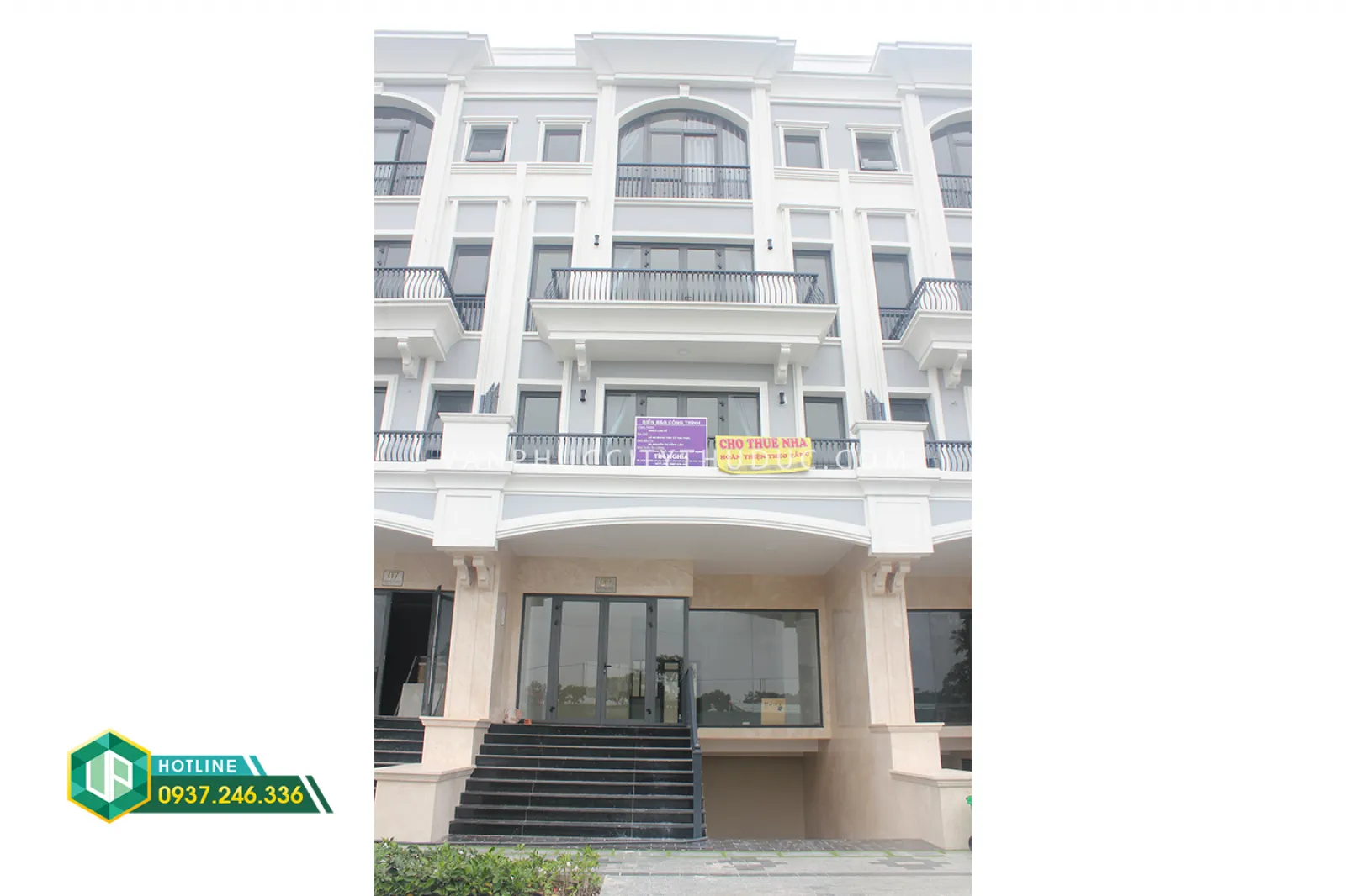 Tôi cho thuê 245m2 20m hướng Tây Bắc